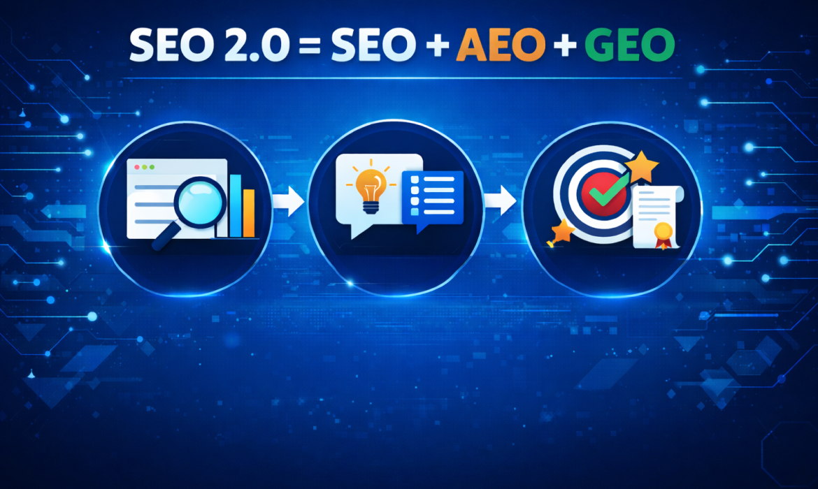 AEO and GEO are SEO 2.0 – SEO adapted for AI Search